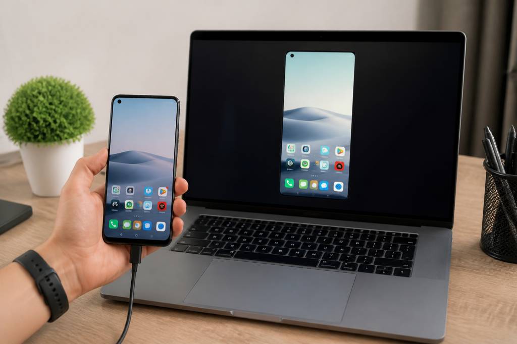 Affichage ecran telephone sur pc : comment voir son smartphone sur ordinateur بسهولة